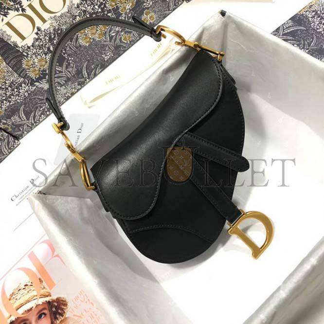 DIOR MINI SADDLE BAG M0447CBAA_M900 (21cm*18cm*5cm)